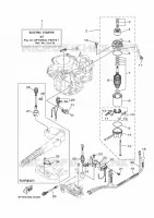 PIÈCES OPTIONNELLES 1 pour Yamaha F8F Manual Starter, Tiller Handle, Manual Tilt, Shaft 15