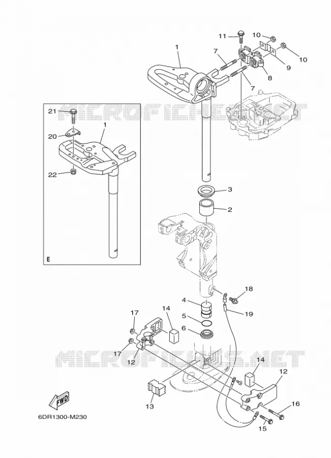 SUPPORT 2 Yamaha OUTBOARD ENGINES 8hp (5.9kW) 2017 F8  F8FMHS