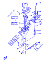 KIT DE REPARATION 2 pour Yamaha F9.9A 4 Stroke de 1994