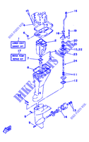 KIT DE REPARATION 2 pour Yamaha F9.9A 4 Stroke de 1989