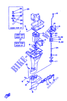 KIT DE REPARATION 2 pour Yamaha F9.9B 4 Stroke de 1993