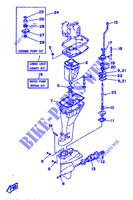 KIT DE REPARATION 2 pour Yamaha F9.9B 4 Stroke de 1991