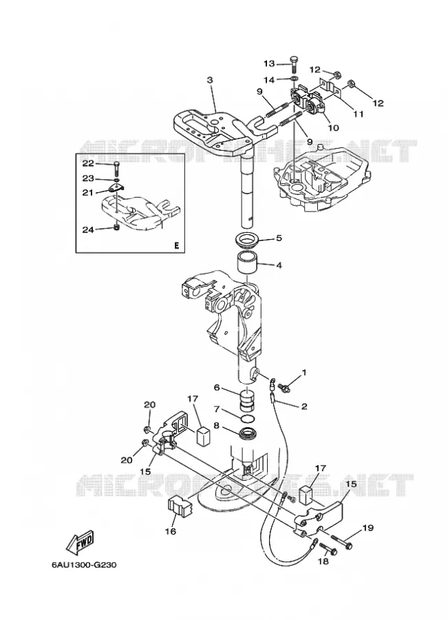 SUPPORT 2 Yamaha OUTBOARD ENGINES 9.9hp (7.3kW) 2010 F9.9  F9.9FMHS