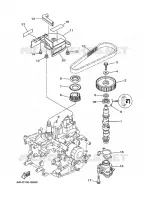POMPE A HUILE pour Yamaha F9.9H Electric Starter, Remote control, Manual Tilt, Shaft 15