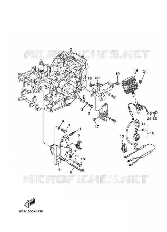 ELECTRIQUE 2 Yamaha OUTBOARD ENGINES 9.9hp (7.3kW) 2011 F9.9  F9.9HMHL