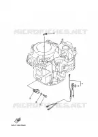 PIÈCES OPTIONNELLES 2 pour Yamaha F9.9J Manual Starter, Tiller Handle, Manual Tilt, Shaft 15