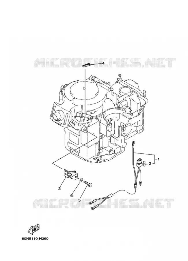 PIÈCES OPTIONNELLES 2 Yamaha OUTBOARD ENGINES 8hp (5.9kW) 2012 FT8  FT8DMHL