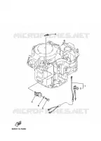 PIÈCES OPTIONNELLES 2 pour Yamaha FT8D High Thrust, Manual Starter, Tiller Handle, Manual Tilt, Shaft 20