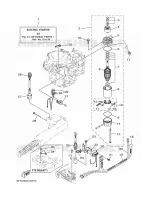 PIÈCES OPTIONNELLES 1 pour Yamaha FT8G High Thrust, Manual Starter, Tiller Handle, Manual Tilt, Shaft 20