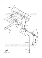 COMMANDE D'ACCELERATEUR pour Yamaha FT9.9D High Thrust, Electric Starter, Remote Control, Manual Tilt, Shaft 20