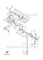 COMMANDE D'ACCELERATEUR pour Yamaha FT9.9D 4 Stroke High Thrust de 2000