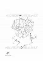 PIÈCES OPTIONNELLES 2 pour Yamaha FT9.9L High Thrust, Manual Starter, Tiller Handle, Manual Tilt, Shaft 25