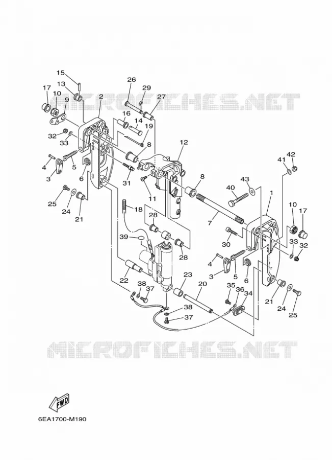 SUPPORT 2 Yamaha OUTBOARD ENGINES 9.9hp (7.3kW) 2013 FT9.9  FT9.9LEPL