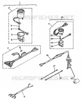 PIÈCES OPTIONNELLES 3 pour Yamaha 20C 2 Stroke de 1996