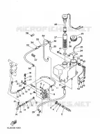 POMPE A HUILE pour Yamaha 20D 2 Stroke de 2002