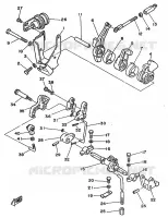 COMMANDE D'ACCELERATEUR pour Yamaha 20D 2 Stroke de 1990