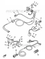 PIECES ALTERNATIVES 2 pour Yamaha 20D 2 Stroke de 1990
