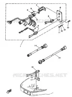 PIÈCES OPTIONNELLES 2 pour Yamaha 20D 2 Stroke de 1990