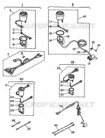 PIÈCES OPTIONNELLES 3 pour Yamaha 20D 2 Stroke de 1990