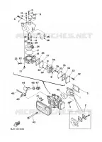 ADMISSION pour Yamaha 3A Manual Starter, Tiller Handle, Manual Tilt, Shaft 20