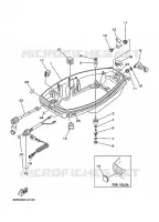 CARENAGE INFERIEUR pour Yamaha 25B 2 Stroke de 2002