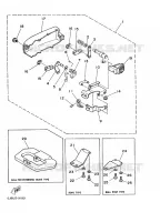 FIXATION BOITIER DE COMMANDE A DISTANCE pour Yamaha 25J 2 Stroke de 1999