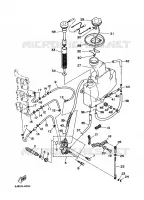 POMPE A HUILE pour Yamaha 25J 2 Stroke de 1999