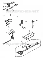 PIÈCES OPTIONNELLES 4 pour Yamaha 25J 2 Stroke de 1988