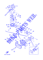 ADMISSION pour Yamaha 3A Manual Starter, Tiller Handle, Manual Tilt de 2002