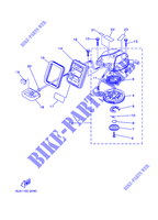 DEMARREUR KICK pour Yamaha 3A Manual Starter, Tiller Handle, Manual Tilt de 2002