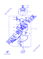 GENERATEUR pour Yamaha 3A Manual Starter, Tiller Handle, Manual Tilt de 2002