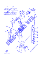 KIT DE REPARATION  pour Yamaha 3A Manual Starter, Tiller Handle, Manual Tilt de 2002