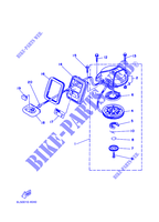 DEMARREUR KICK pour Yamaha 3A Manual Starter, Tiller Handle, Manual Tilt de 2001
