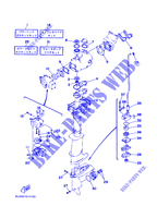 KIT DE REPARATION  pour Yamaha 3A Manual Starter, Tiller Handle, Manual Tilt de 2001