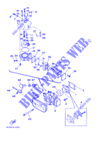 ADMISSION pour Yamaha 3A Manual Starter, Tiller Handle, Manual Tilt de 1999