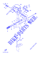 COMMANDE D'ACCELERATEUR 1 pour Yamaha 3A Manual Starter, Tiller Handle, Manual Tilt de 1999