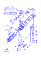 KIT DE REPARATION  pour Yamaha 3A Manual Starter, Tiller Handle, Manual Tilt de 1999