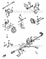 PIÈCES OPTIONNELLES 2 pour Yamaha 25V 2 Stroke de 1996