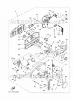 BOITIER DE COMMANDE A DISTANCE pour Yamaha 30D Electric Starter, Remote Control, Power Trim & Tilt, Oil injection, Shaft 20