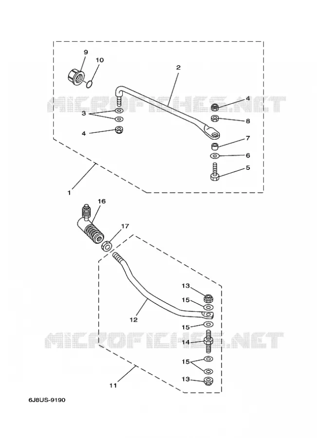 GUIDE DE DIRECTION Yamaha OUTBOARD ENGINES 30hp (22.1kW) 1999 30  30D