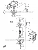 PIÈCES OPTIONNELLES 1 pour Yamaha 30D 2 Stroke, 3 Cylinder de 1998