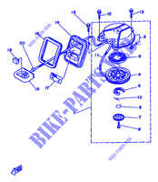 DEMARREUR KICK pour Yamaha 3A Manual Starter, Tiller Handle, Manual Tilt de 1993