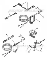 PIÈCES OPTIONNELLES 1 pour Yamaha 30D 2 Stroke, 3 Cylinder de 1987