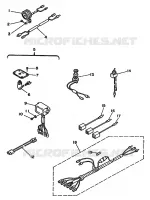 PIÈCES OPTIONNELLES 4 pour Yamaha 30D 2 Stroke, 3 Cylinder de 1987
