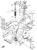 POMPE A HUILE pour Yamaha 30D 2 Stroke, 3 Cylinder de 1998