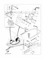 PIÈCES OPTIONNELLES pour Yamaha 30H Manual Starter, Tiller Handle, Manual Tilt, Pre-Mixing, Shaft 15