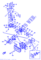ADMISSION pour Yamaha 3A Manual Starter, Tiller Handle, Manual Tilt, Shaft 20
