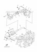 ADMISSION pour Yamaha F20S Manual Starter, Tiller Handle, Manual Tilt, Shaft 15