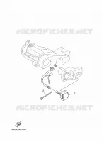 PIECES ELECTRIQUE 5 pour Yamaha F20B Manual Starter, Tiller Handle, Manual Tilt, Shaft 15