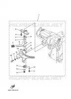 PIECES DE DIRECTION pour Yamaha F20B Manual Starter, Tiller Handle, Manual Tilt, Shaft 15